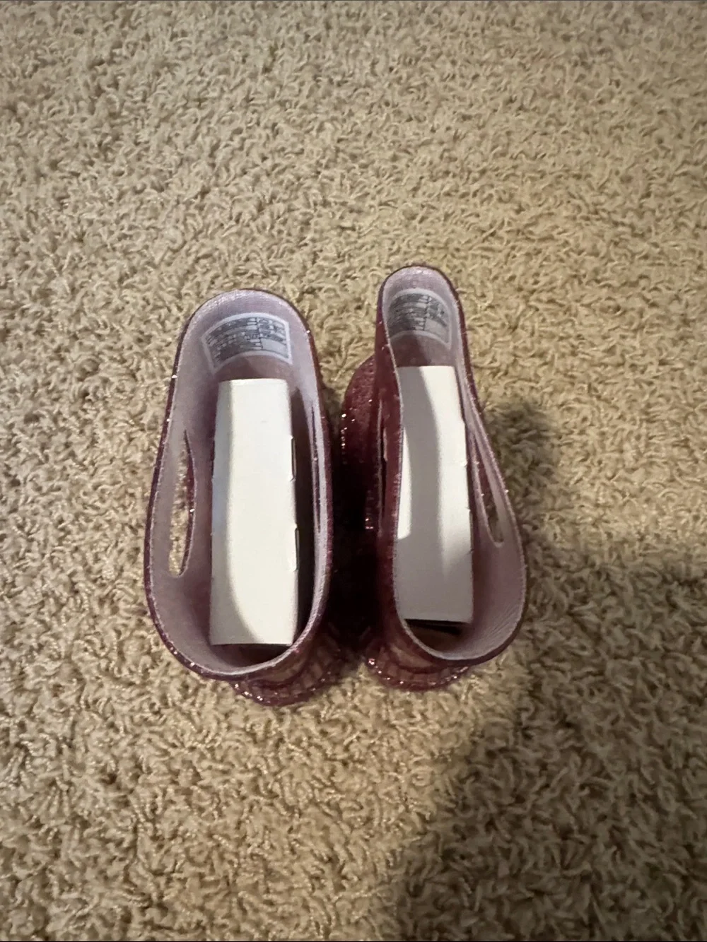 UGG Kids Glitter Pink Rain & Snow Boots